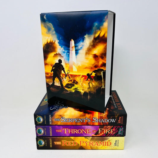2013 The Kane Chronicles Complete Series Hyperion Box Set by Rick Riordan PB