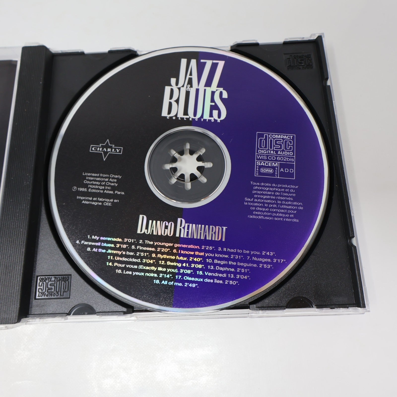 Django Reinhardt 2 CD Lot Jazz & Blues Collection #2/Django Swings Nuages