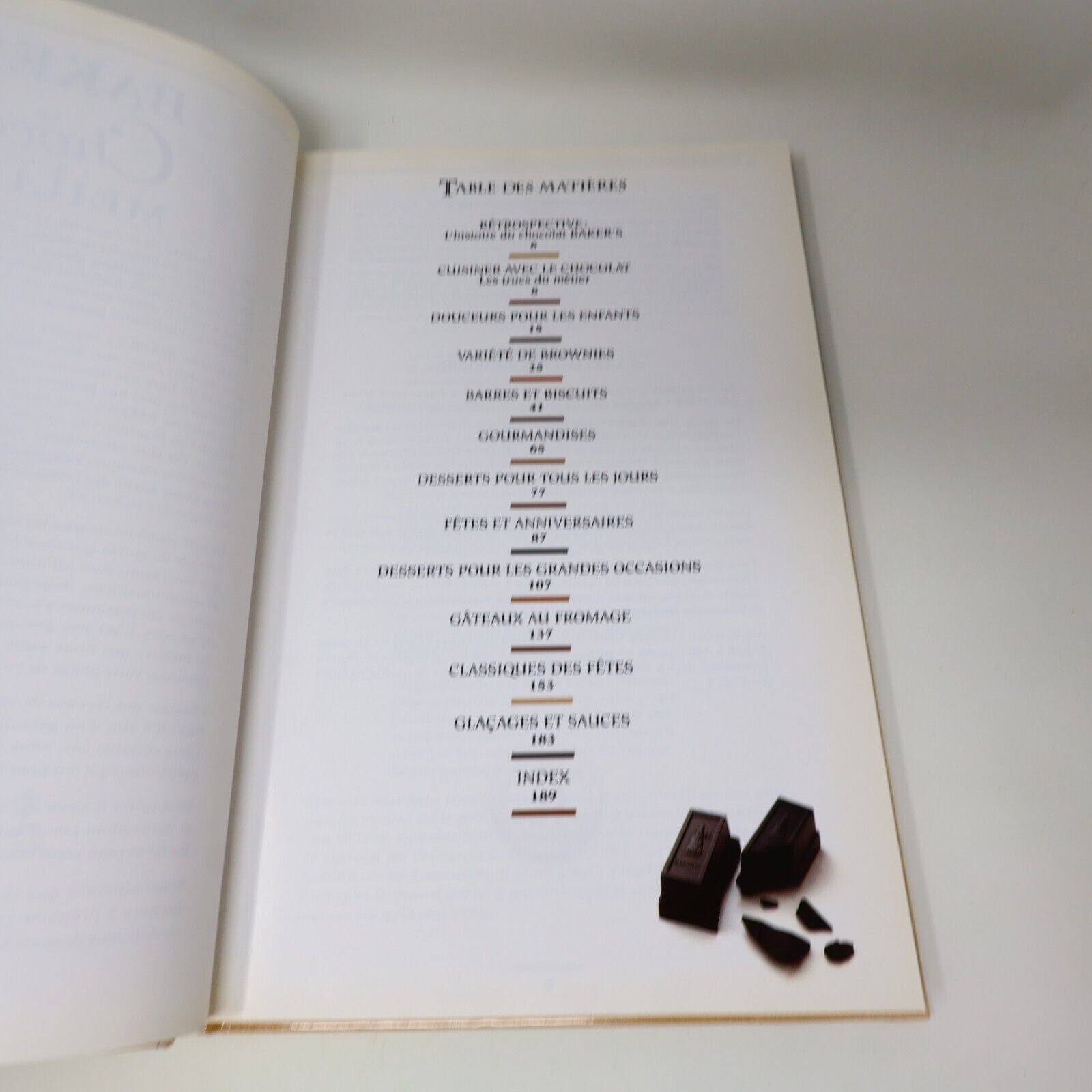 1995 Baker's le Chocolat à son Meilleur Desserts Cuisine Recettes Brimar Livre