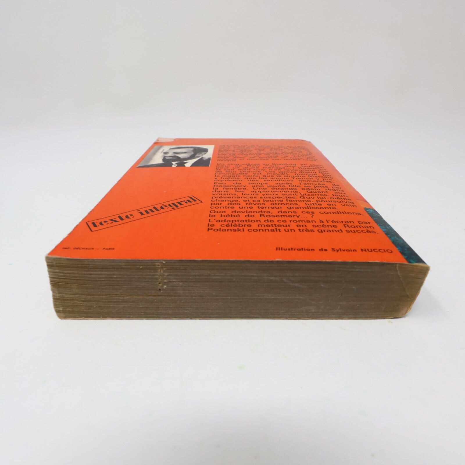 1972 Un Bébé pour Rosemary Ira Levin Horreur Thriller J'ai Lu Français Paperback