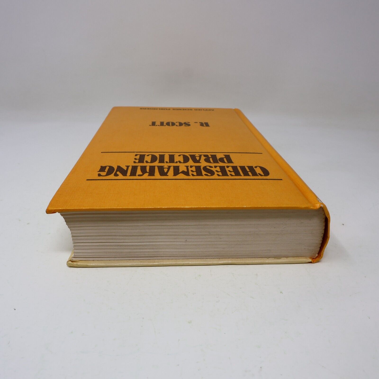 1981 Cheesemaking Practice by R. Scott Cookbook Science Hardcover HC 80s