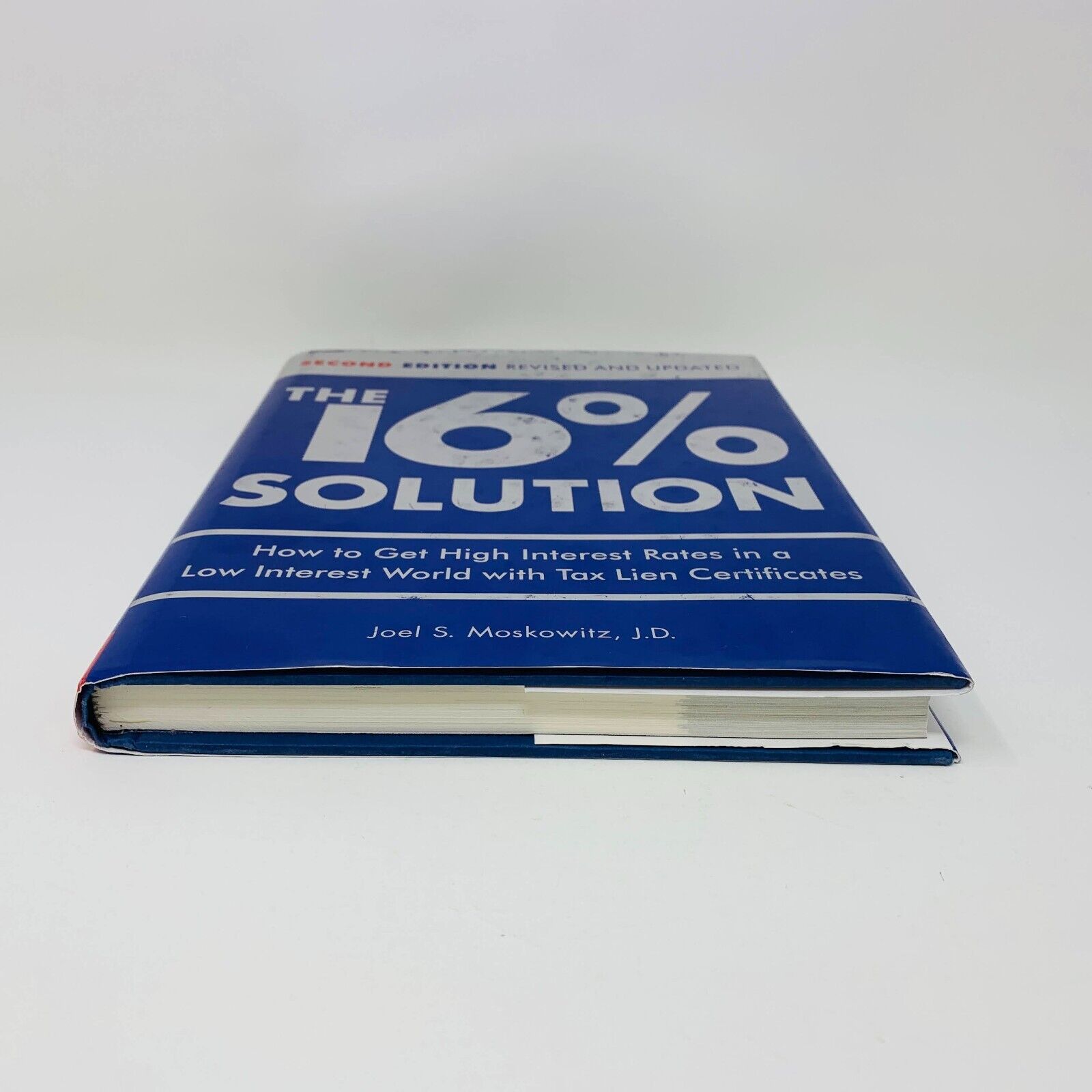 The 16% Solution Revised Edition Hardcover DJ Joel S. Moskowitz Interest Rates