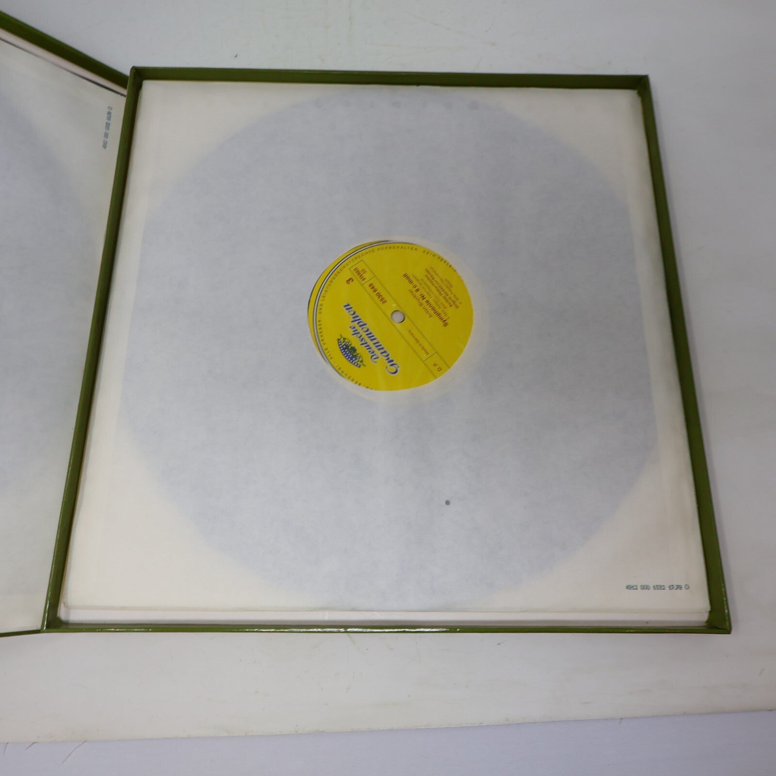 Herbert Von Karajan Anton Bruckner Symphonie #8 Berliner 2x LP Record 2707 085