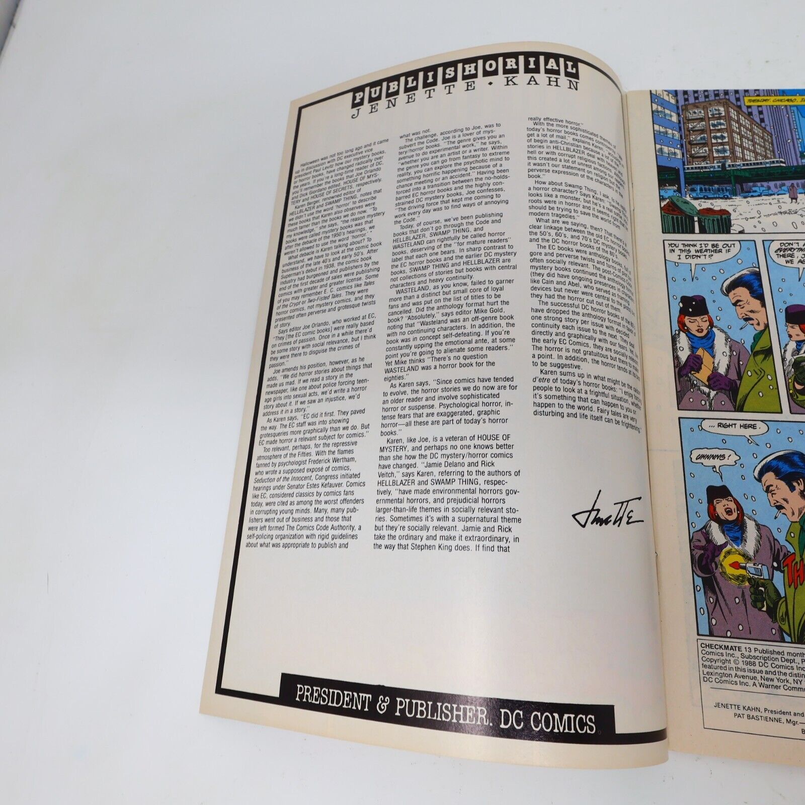 Lot 5 Comics Checkmate #6-7, 9, 13 Kupperberg/Erwin/Hoberg/Vey DC 1988-89