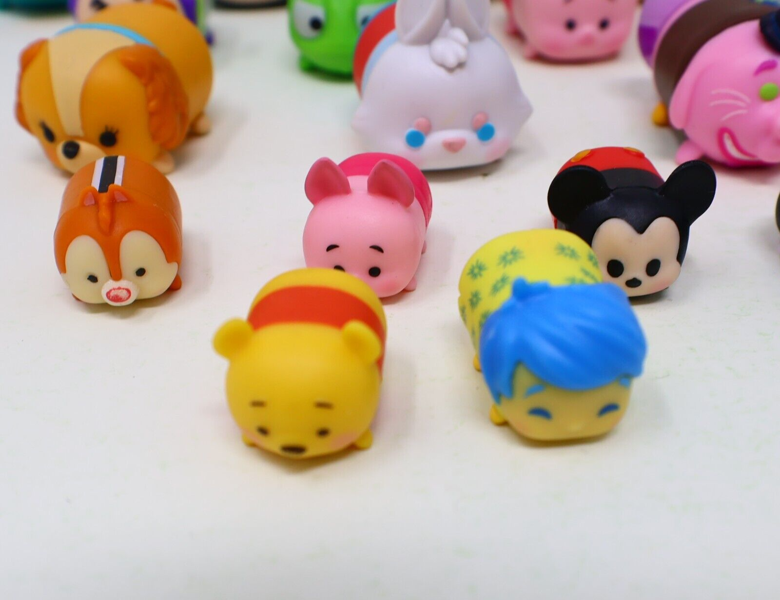 Lot of 19 Disney Tsum Tsum Figures Jakks Toys Eeyore Mickey Stitch Snow White
