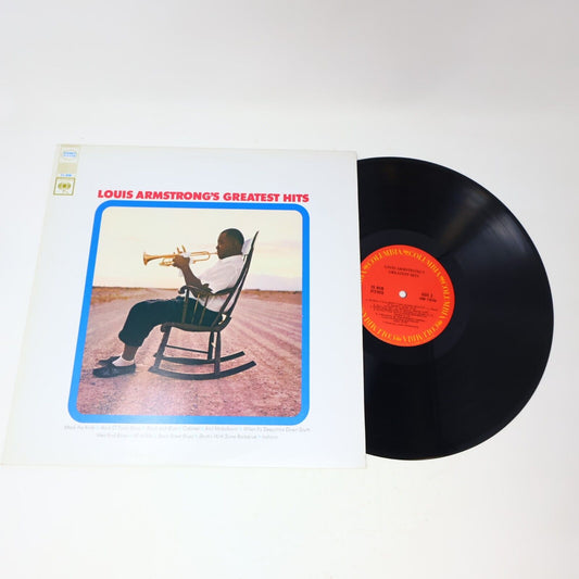 Louis Armstrong's Greatest Hits LP Vinyl Record Columbia CS 9438 Canada Jazz EX