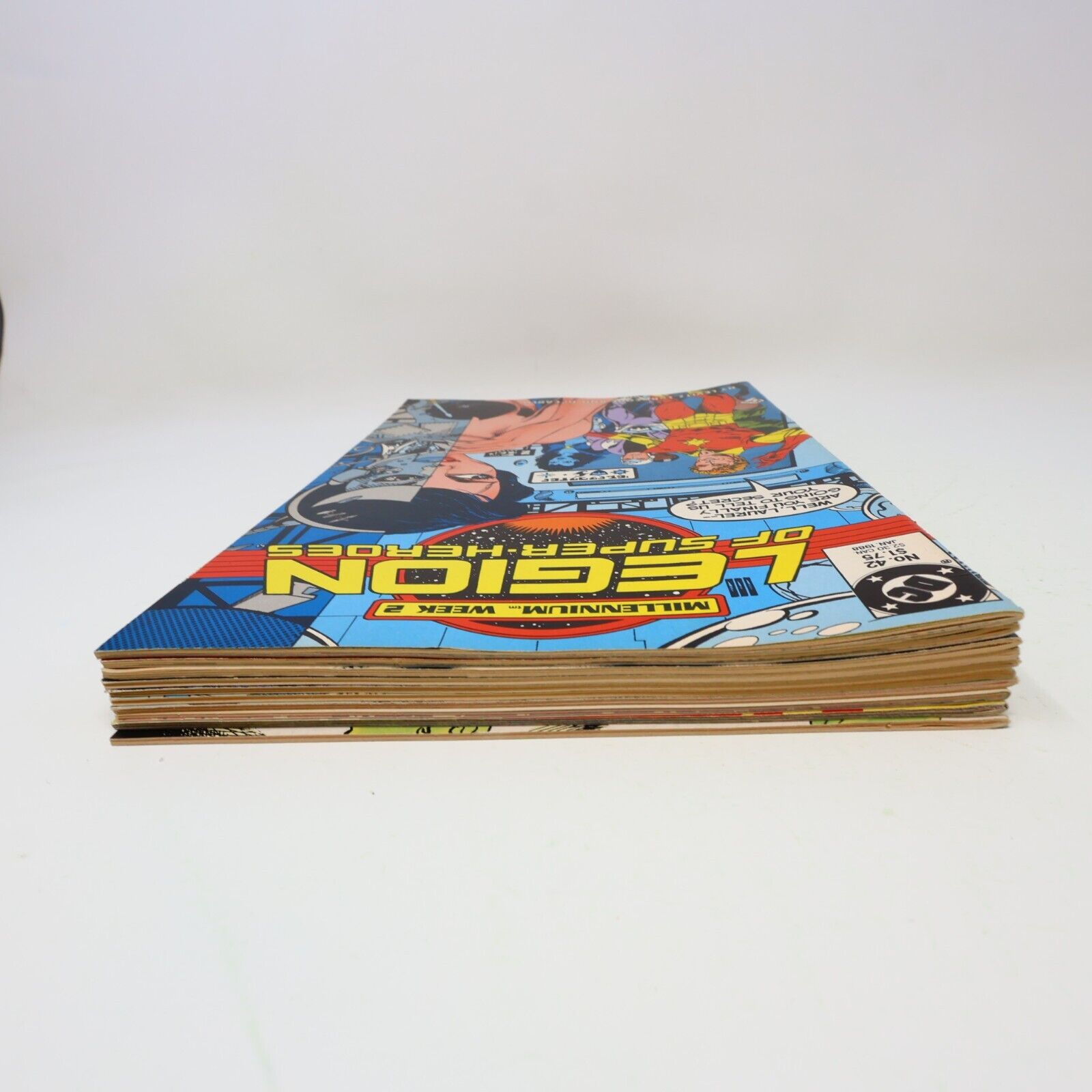 Lot 10 Comics Legion of Super-Heroes #42, 47-48, 51-56, 58 DC Levitz 1980s