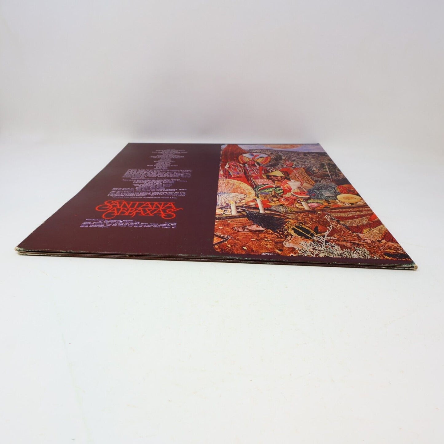 Santana Abraxas LP Record Vinyl Poster Columbia KC 30130 Canada 70s Oye Como Va