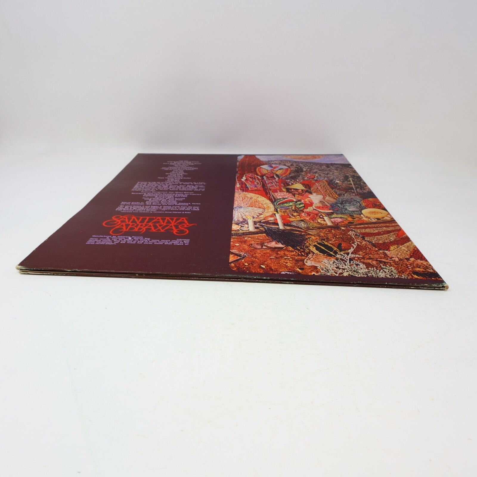 Santana Abraxas LP Record Vinyl Poster Columbia KC 30130 Canada 70s Oye Como Va