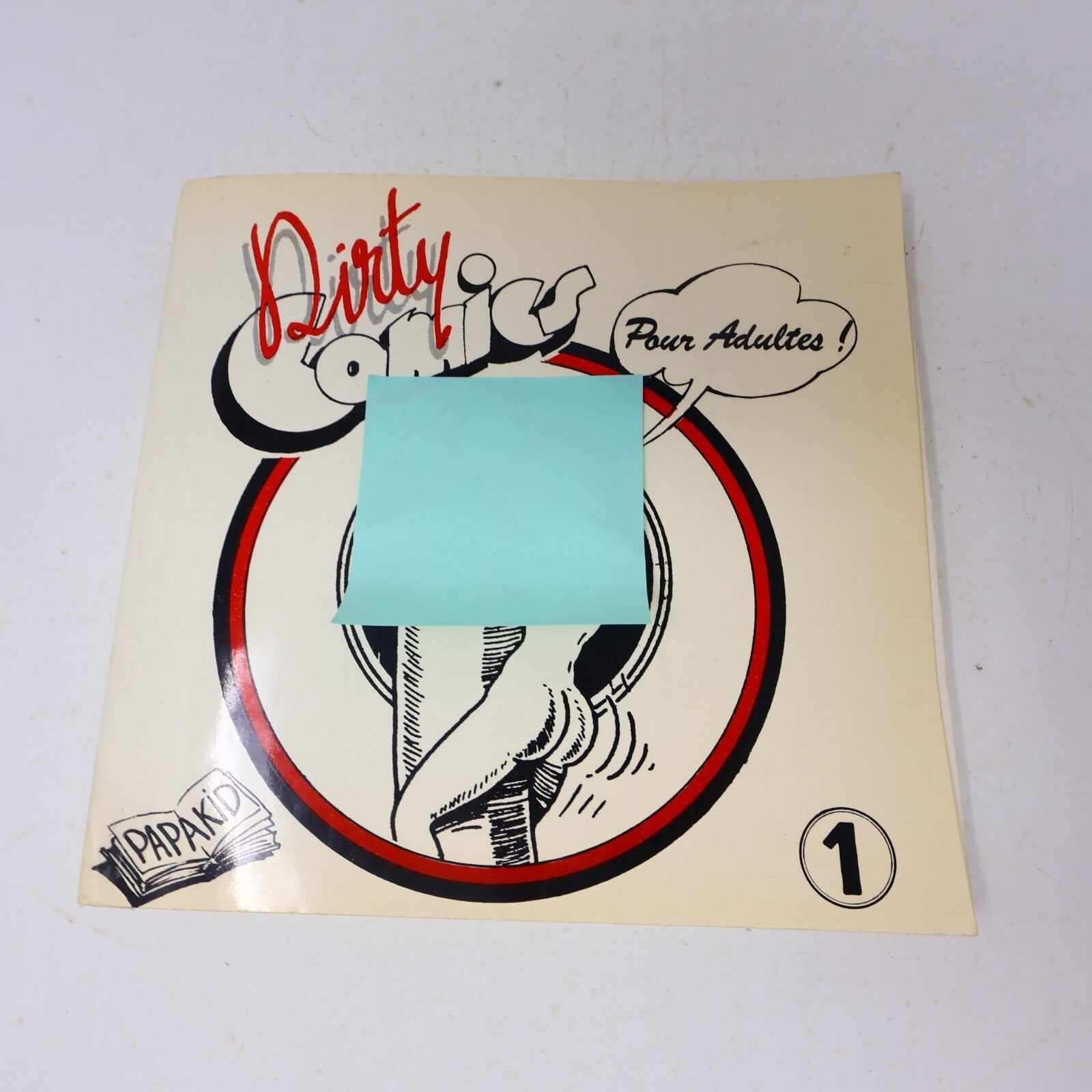 Dirty Comics pour Adultes #1-2 Bandes dessinées Papakid Oriol Transit Lot 70s PB