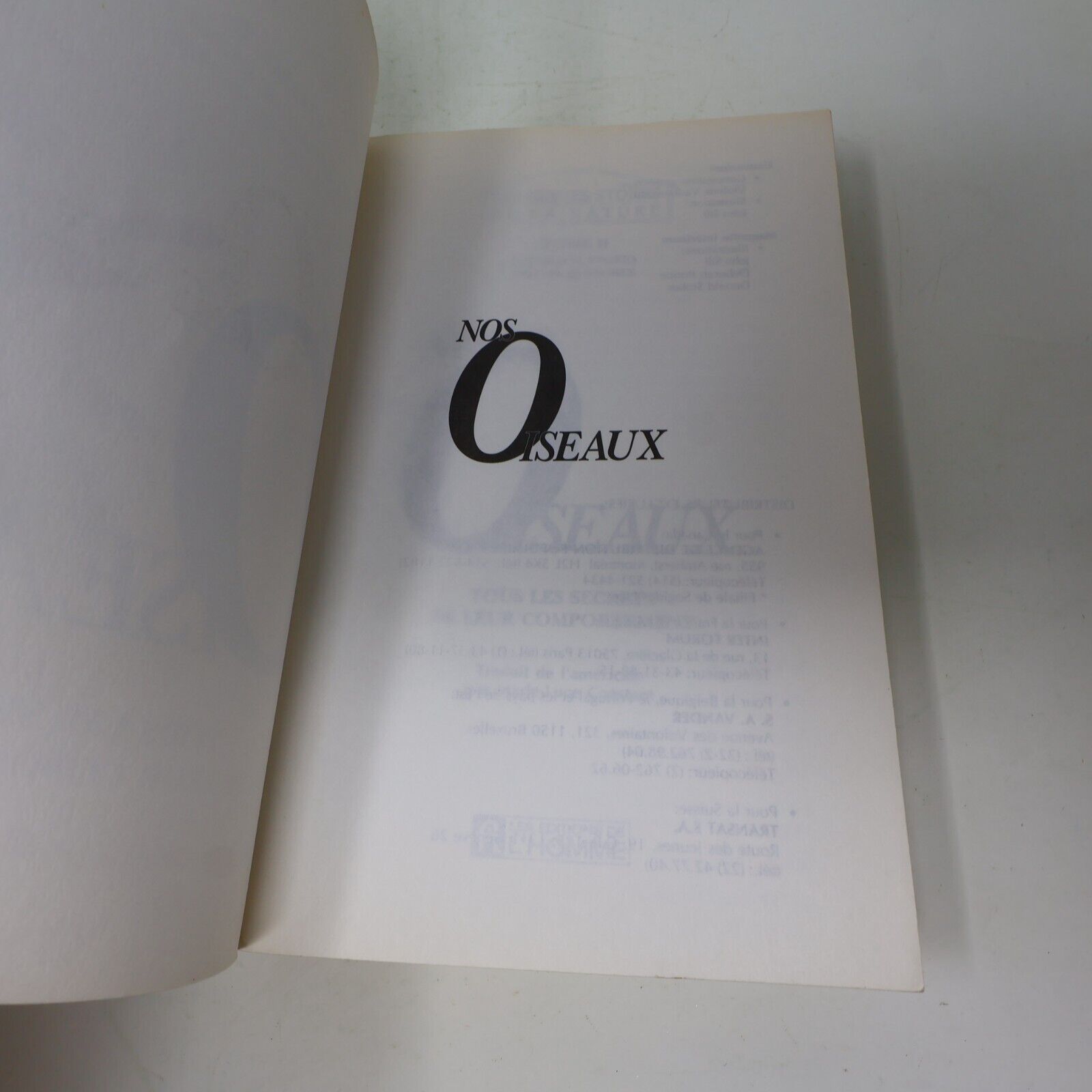 Nos Oiseaux Donald & Lillian Stokes Les Guides Stokes de la Nature #II (2) 1990