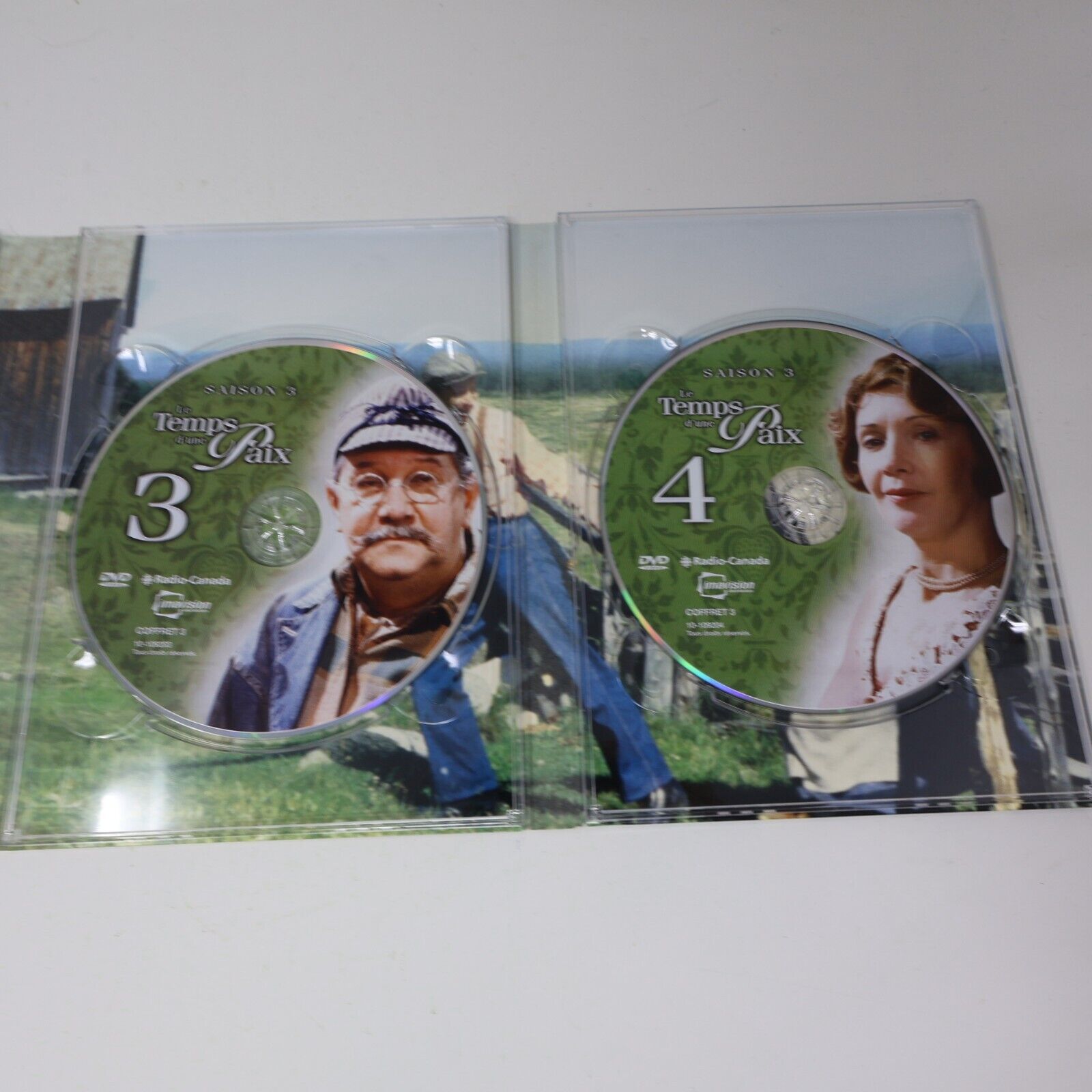 Le Temps d'une Paix Saison 3 Été 1921 DVD Testé NTSC Rose-Anna Mémère Bouchard