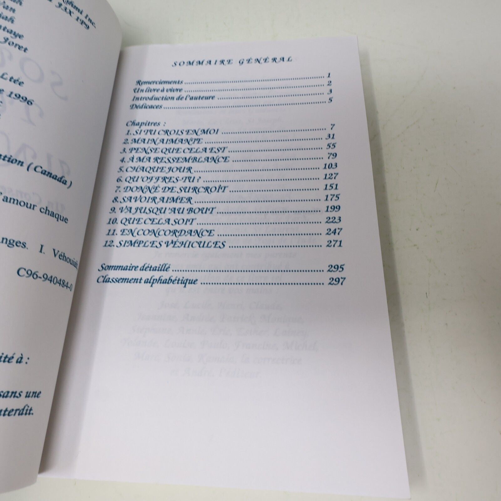 1999 Souris Tu Es un Ange Van Marie Lakshmi Français Paperback Ésotérisme Livre