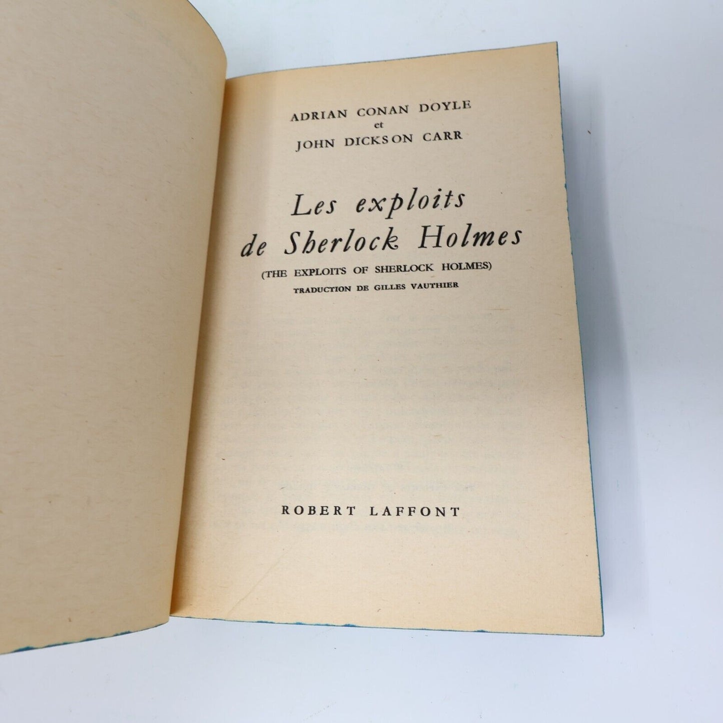 Sherlock Holmes Lot 5 Livres Arthur Conan Doyle Français Livre de Poche PB 70s