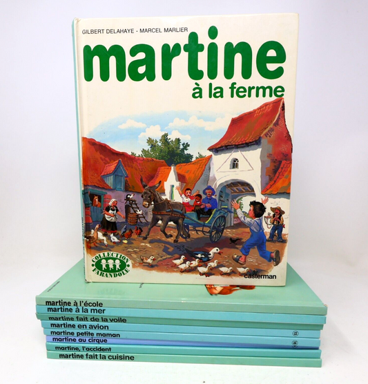 Lot 9 Livres Martine Gilbert Delahaye Marcel Marlier Enfants Casterman Français