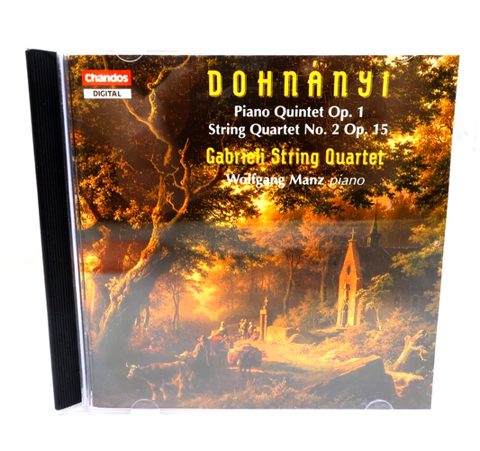 Dohnányi CD Wolfgang Manz 1989 Piano Quintet Op. 1 / String Quartet No. 2 Op. 15