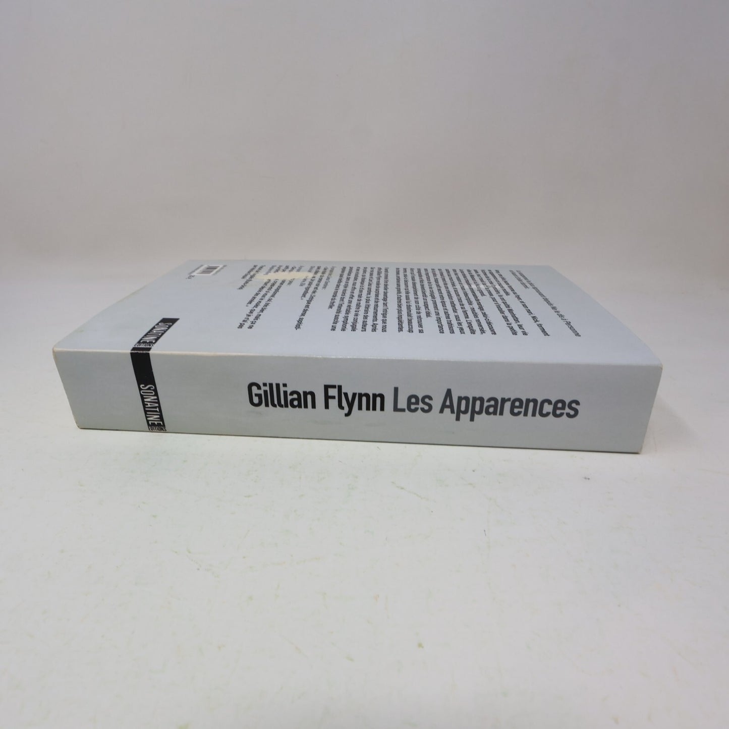 2012 Les Apparences Gillian Flynn Crime Mystère Thriller Sonatine Français Livre