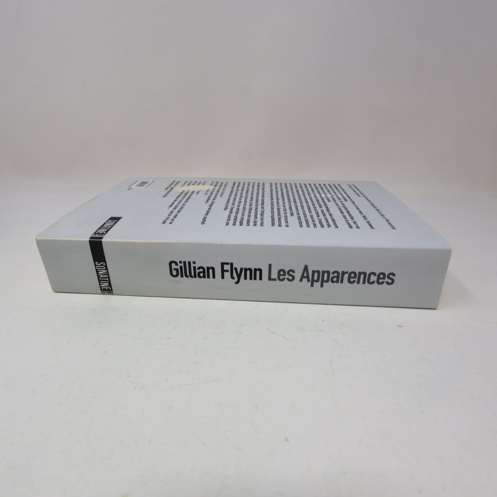 2012 Les Apparences Gillian Flynn Crime Mystère Thriller Sonatine Français Livre