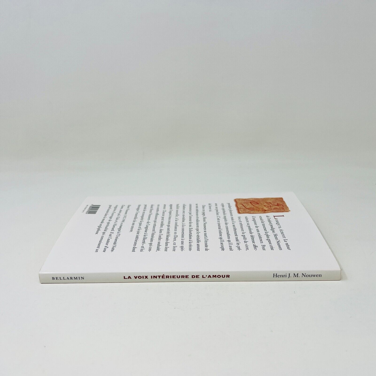 2002 La Voix intérieure de l'amour de Henri J.M. Nouwen Livre Bellarmin Français