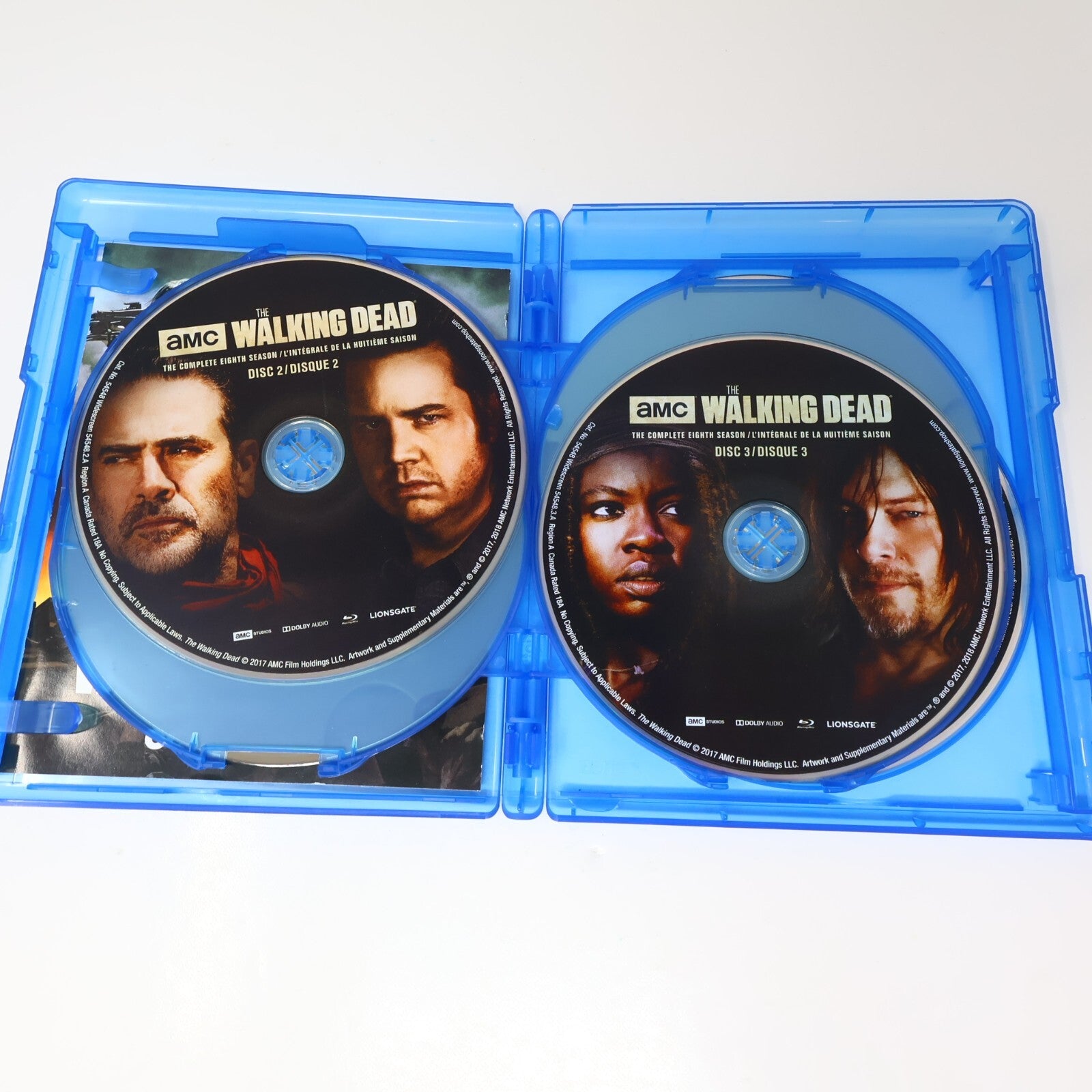 The Walking Dead Season 8-9 Lot 2 Blu-ray English/Français #9 is Factory Sealed