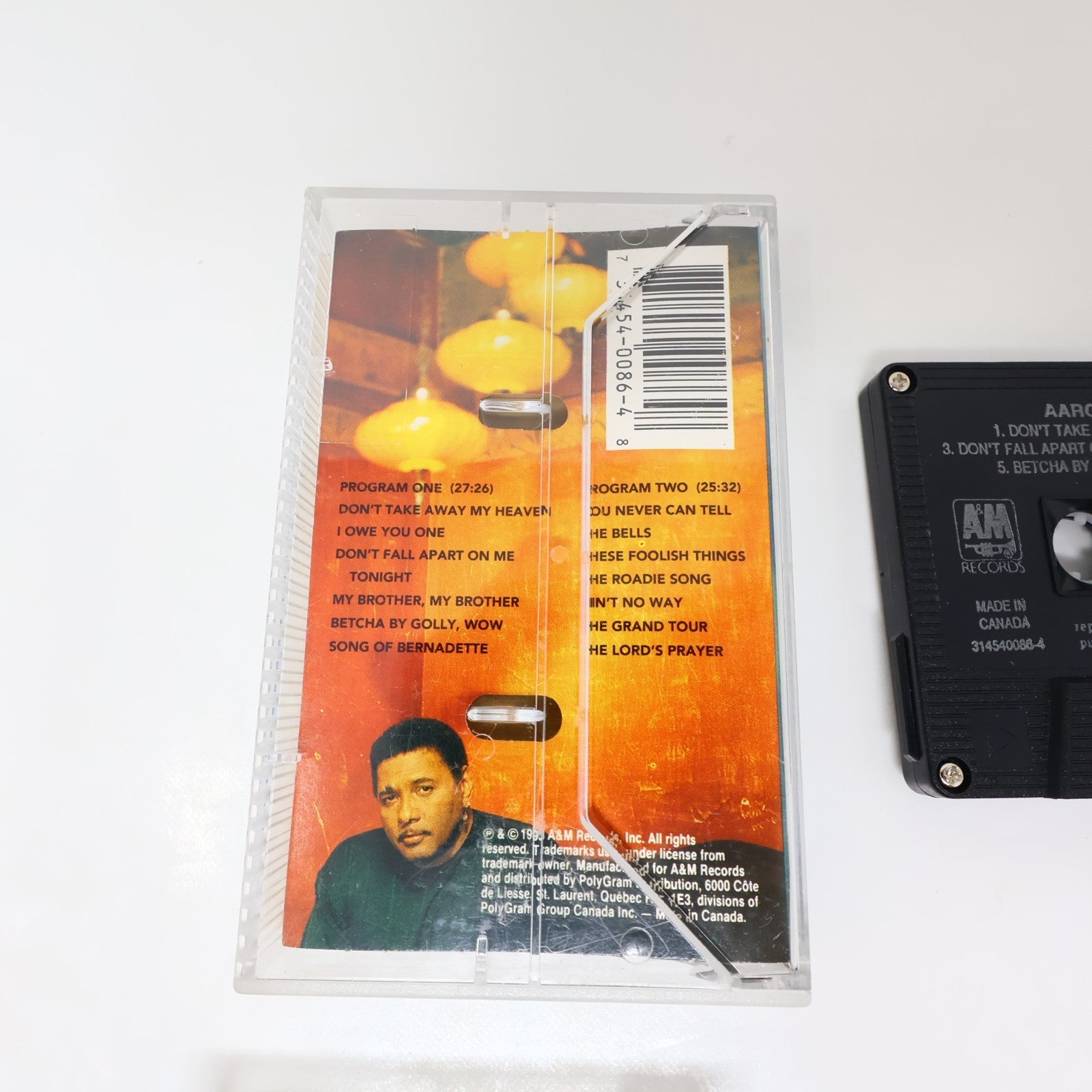 Aaron Neville 5 Cassettes Lot Tattooed Heart/To Make Me Who I Am/Warm Your Heart