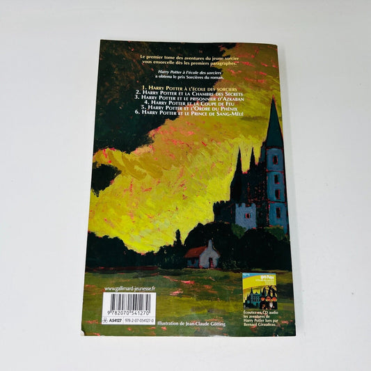 2007 Harry Potter à L'École des Sorciers Gallimard Grand Format Français Rowling
