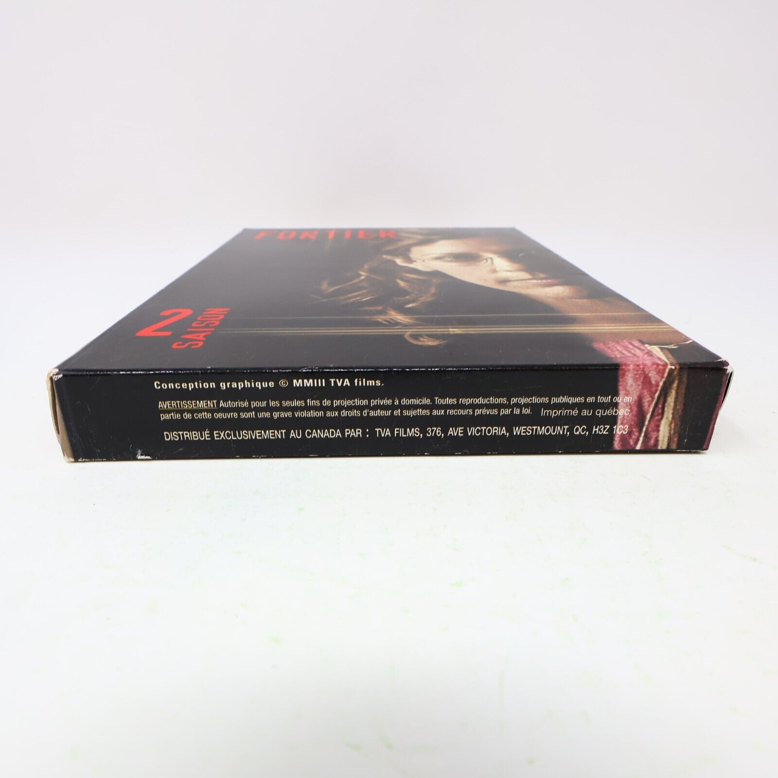 Fortier Saison #2 DVD Sophie Lorain Pierre Lebeau Série Télévision NTSC Testé