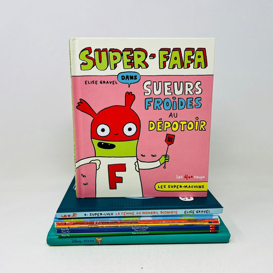 Lot de 10 Livres Jeunes Enfants Petite Enfance Français/French Young Children's