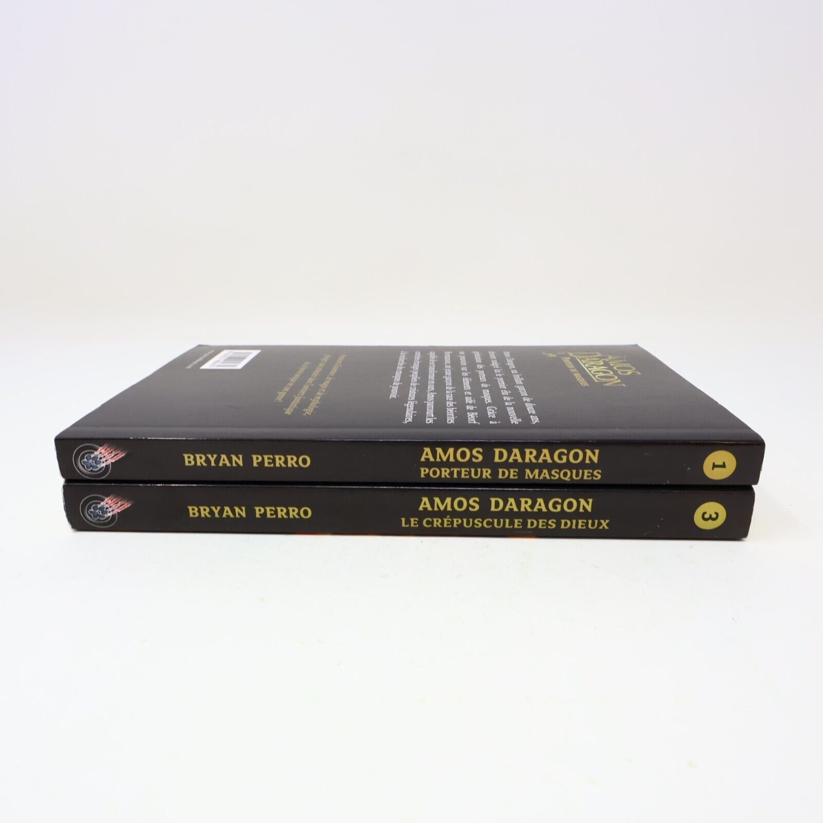 Lot 2 Livres Amos Daragon #1, 3 Bryan Perro Perro Éditeur Fantastique Français