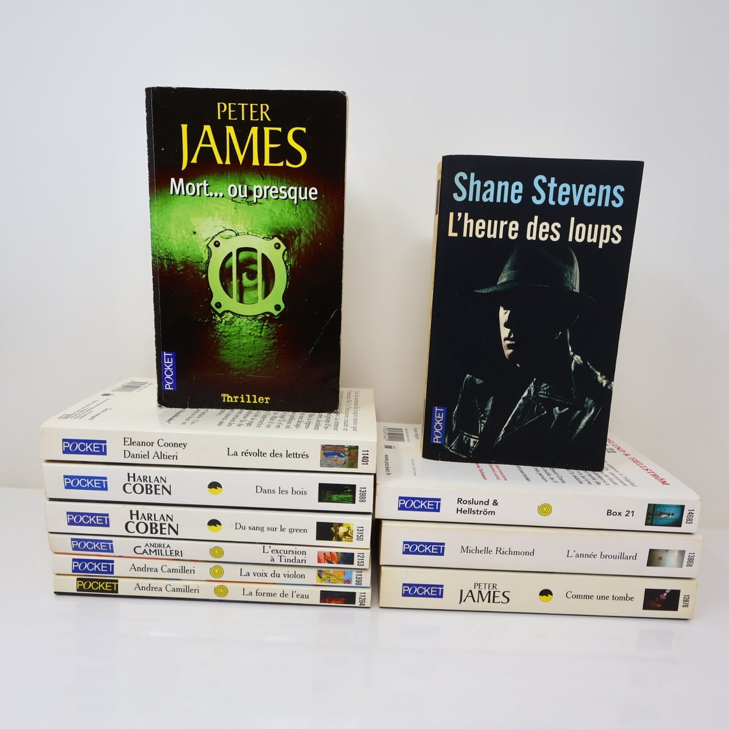 Crime et Mystère Policier Thriller Lot 11 Livres Pocket Coben/Camilleri Français