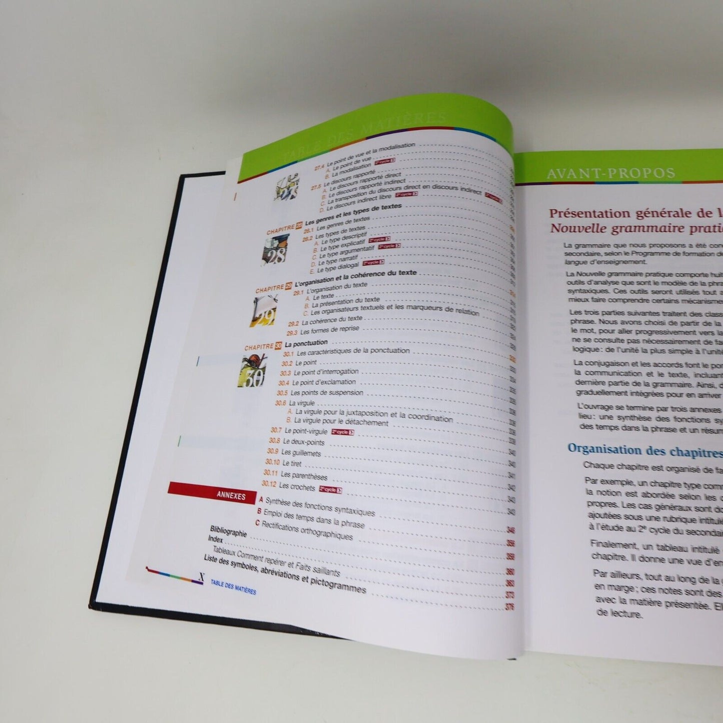 2007 Nouvelle Grammaire Pratique Myriam Laporte Ginette Rochon CEC Français HC