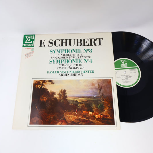 Schubert Basler Sinfonieorchester Armin Jordan Symphonie #8 4 Record NUM 75063