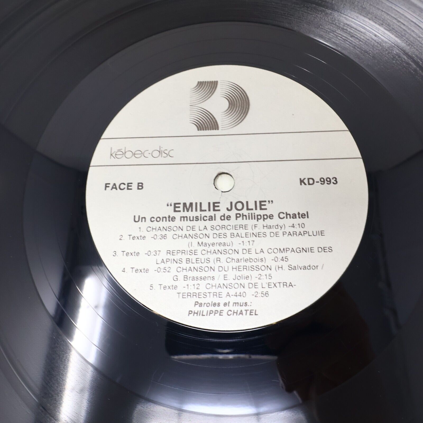 Émilie Jolie Philippe Chatel/Henri Salvador/Françoise Hardy 2 Disques LP Enfants