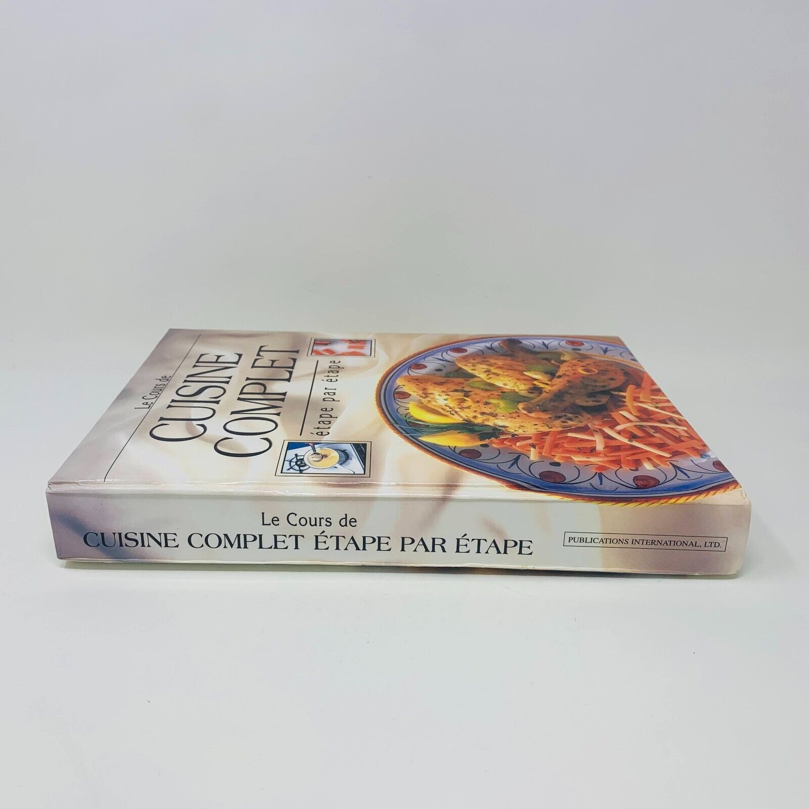 1994 Le Cours de Cuisine Complet Étape par Étape Livre de Recettes Cuisine HC