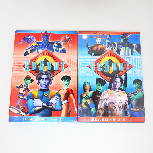 Reboot Seasons 1-2-3-4 On 2 DVD Sets Region 1 NTSC 2011 Guardian Bobs Dot Enzo