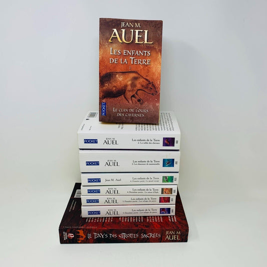 Les Enfants de la Terre 1-6 French Français Jean M. Auel Série Complète Livres