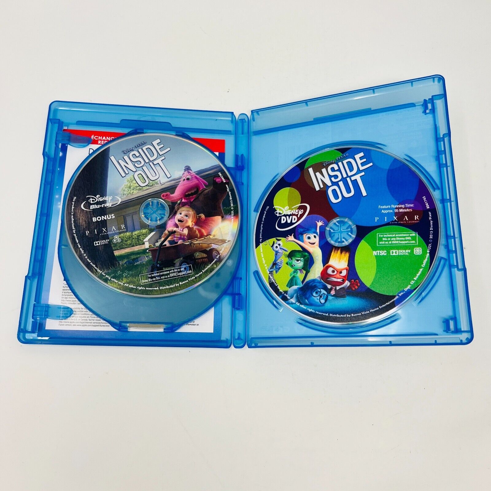 Sens Dessus Dessous/Inside Out Blu-ray + DVD Tested Bilingual English/Français