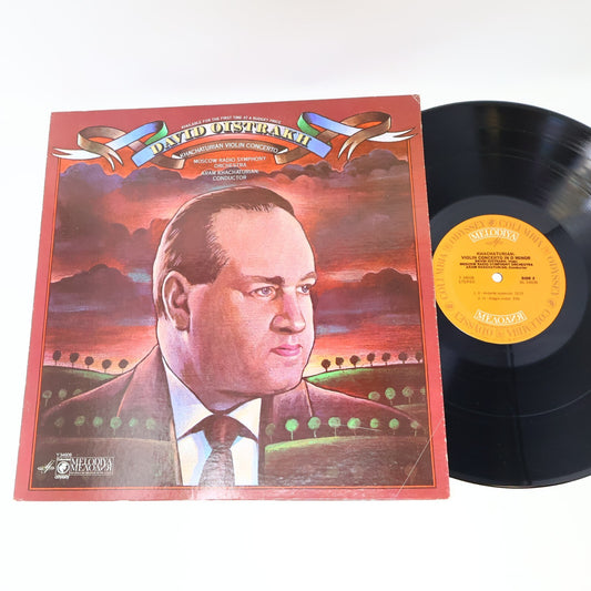 David Oistrakh Khachaturian Violin Concerto Moscow Radio Symphony Record Y 34608