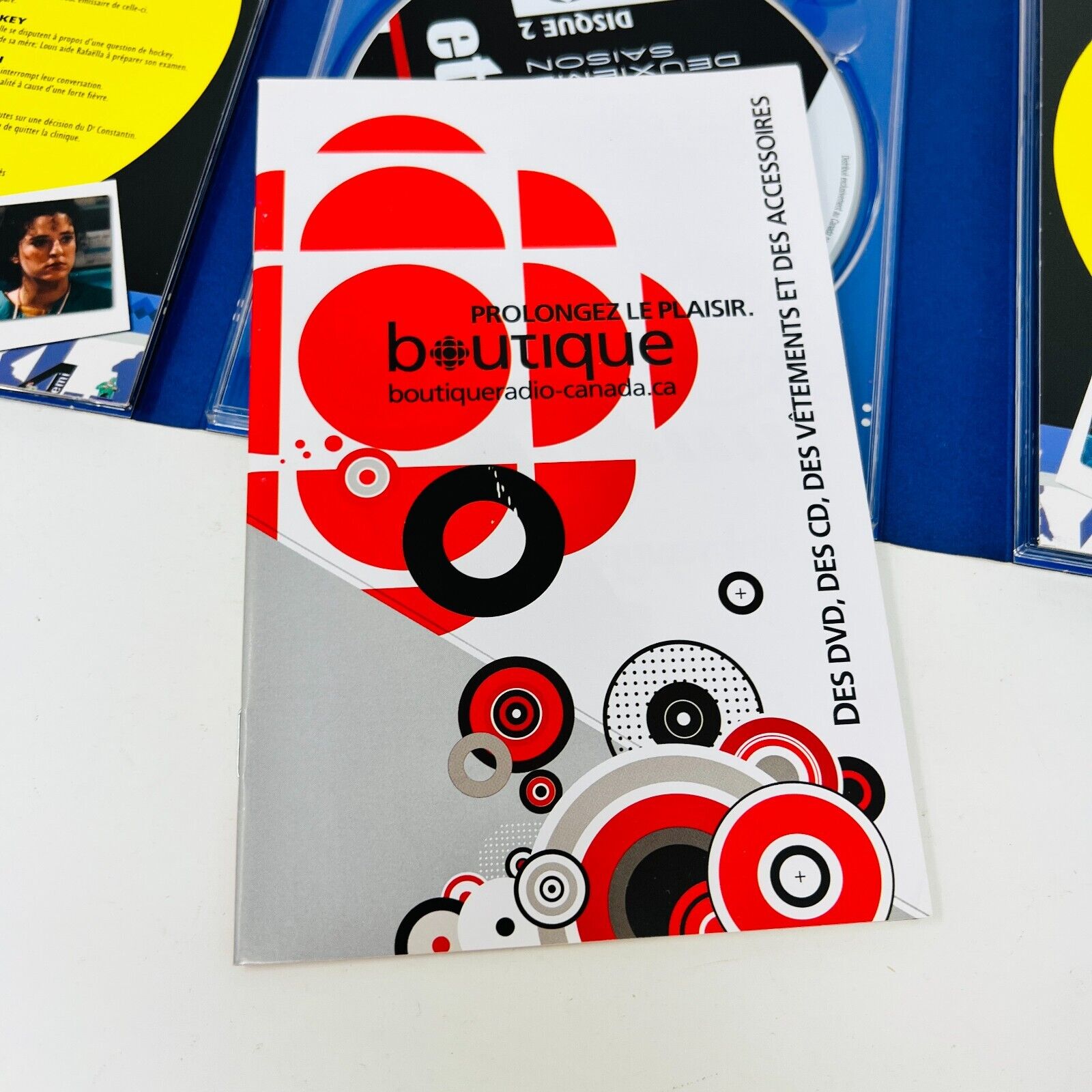 4 et Demi Saison #2 DVD Testé Série Radio Canada Télévision TV Isabelle Brossard