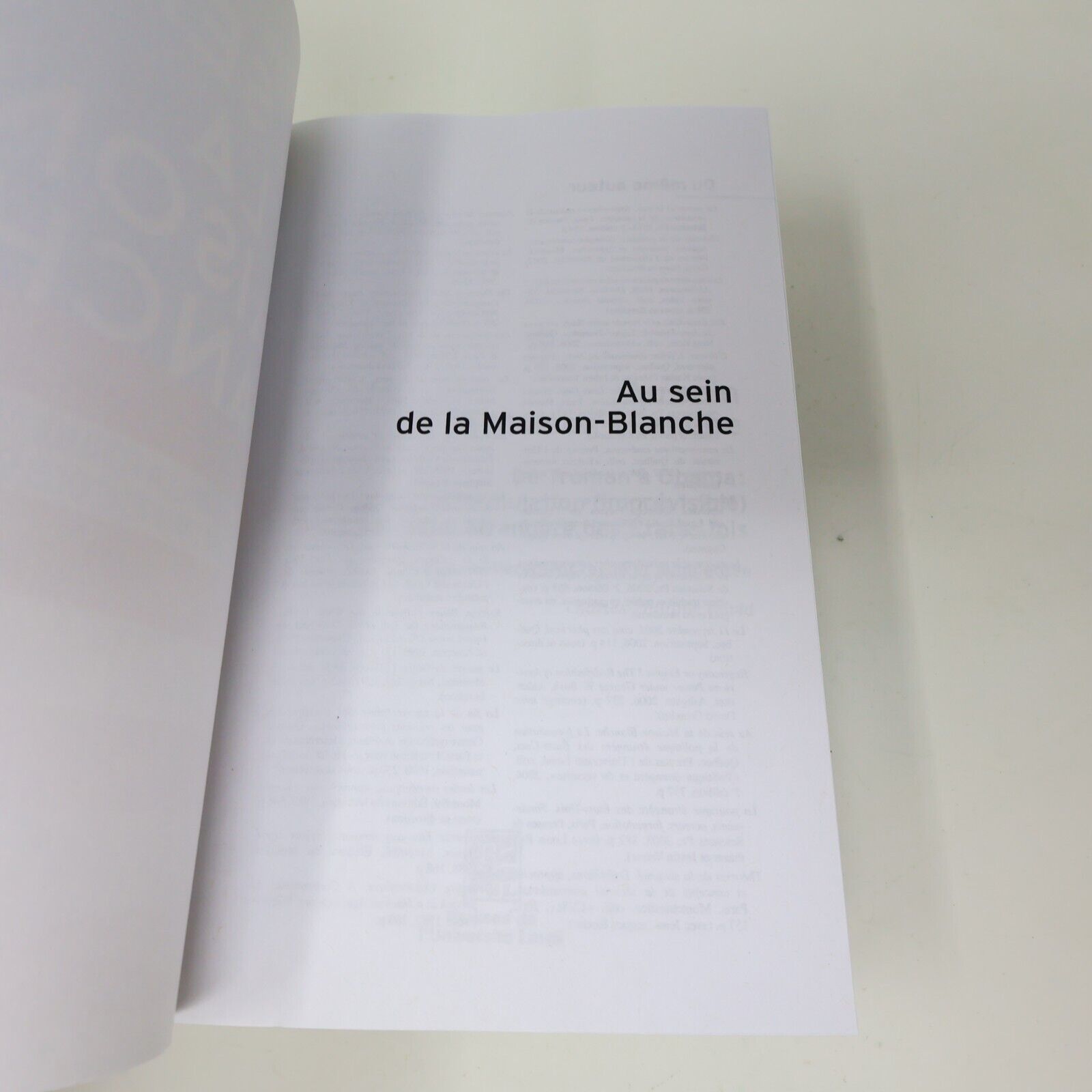 2015 Au Sein de la Maison-Blanche de Truman à Obama Charles-Philippe David Usa