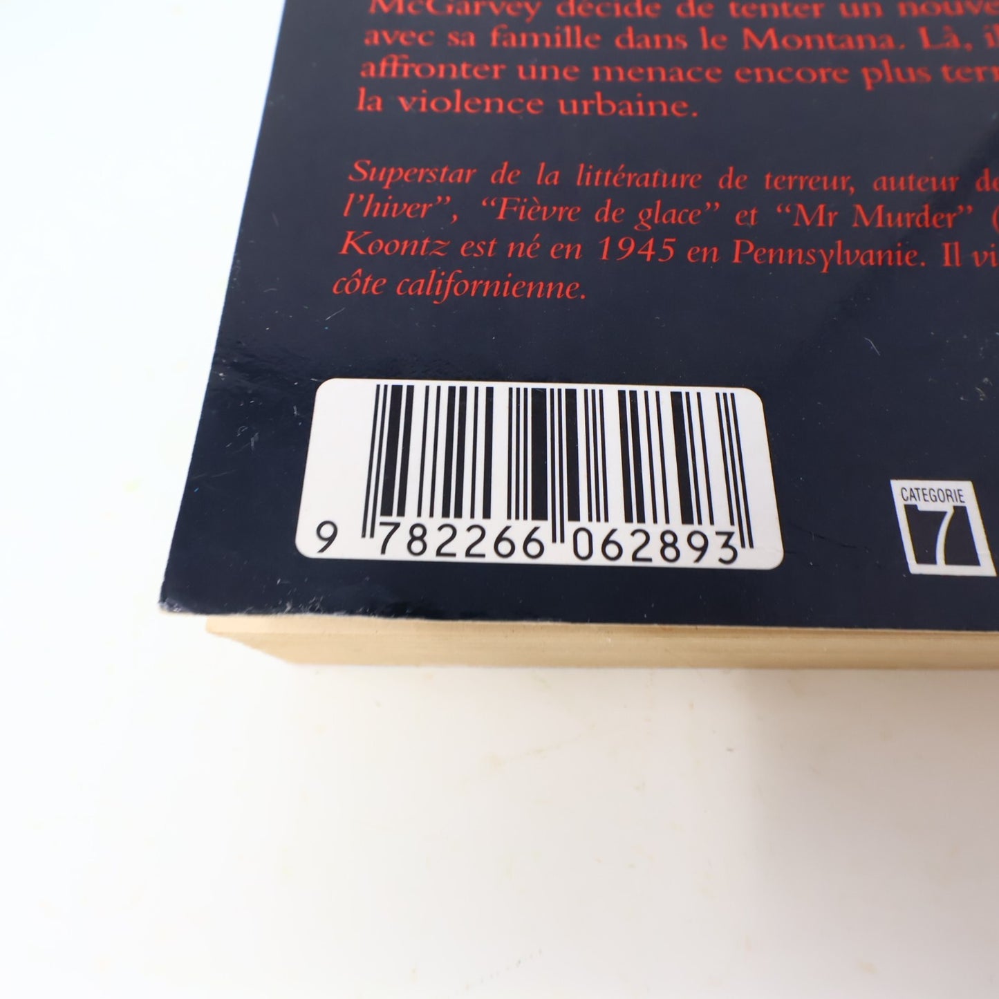 Dean Koontz Lot 4 Livres Yeux des Ténébres/Lune Froide/Nuit des Cafards Français