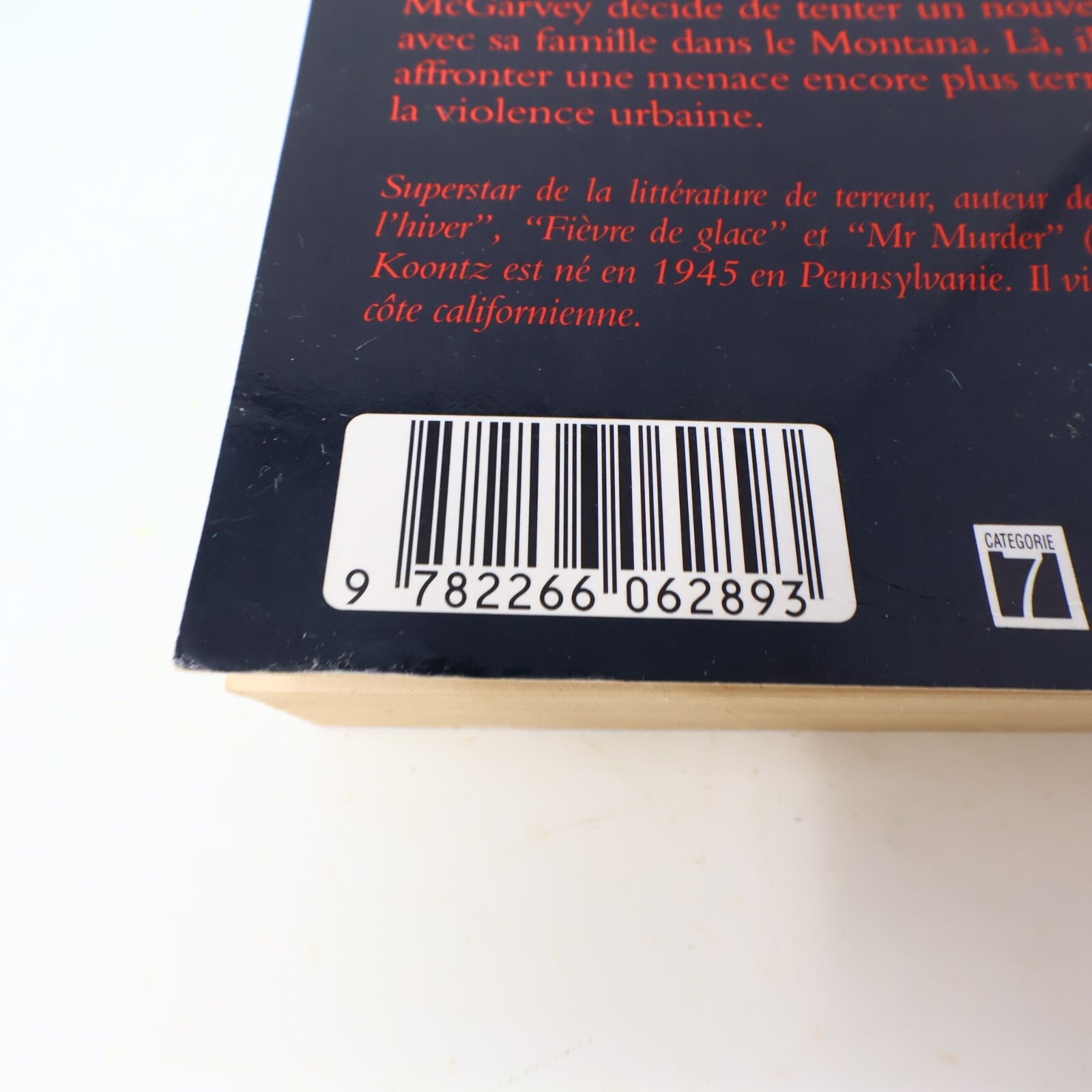 Dean Koontz Lot 4 Livres Yeux des Ténébres/Lune Froide/Nuit des Cafards Français