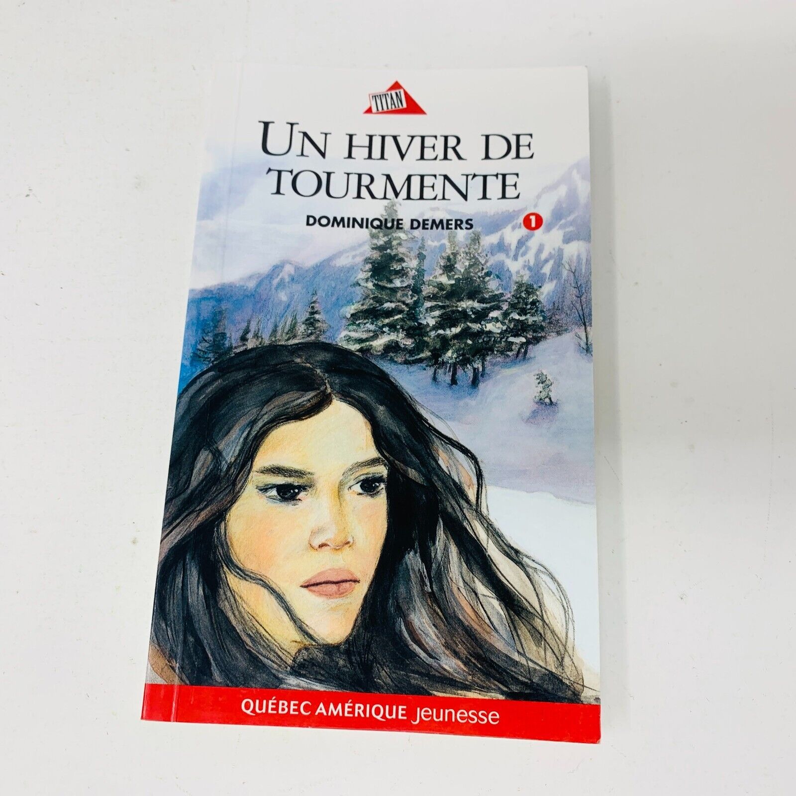 3x Marie-Tempête Série Complète Titan Jeunesse Dominique Demers Lot 3 Livres 90s