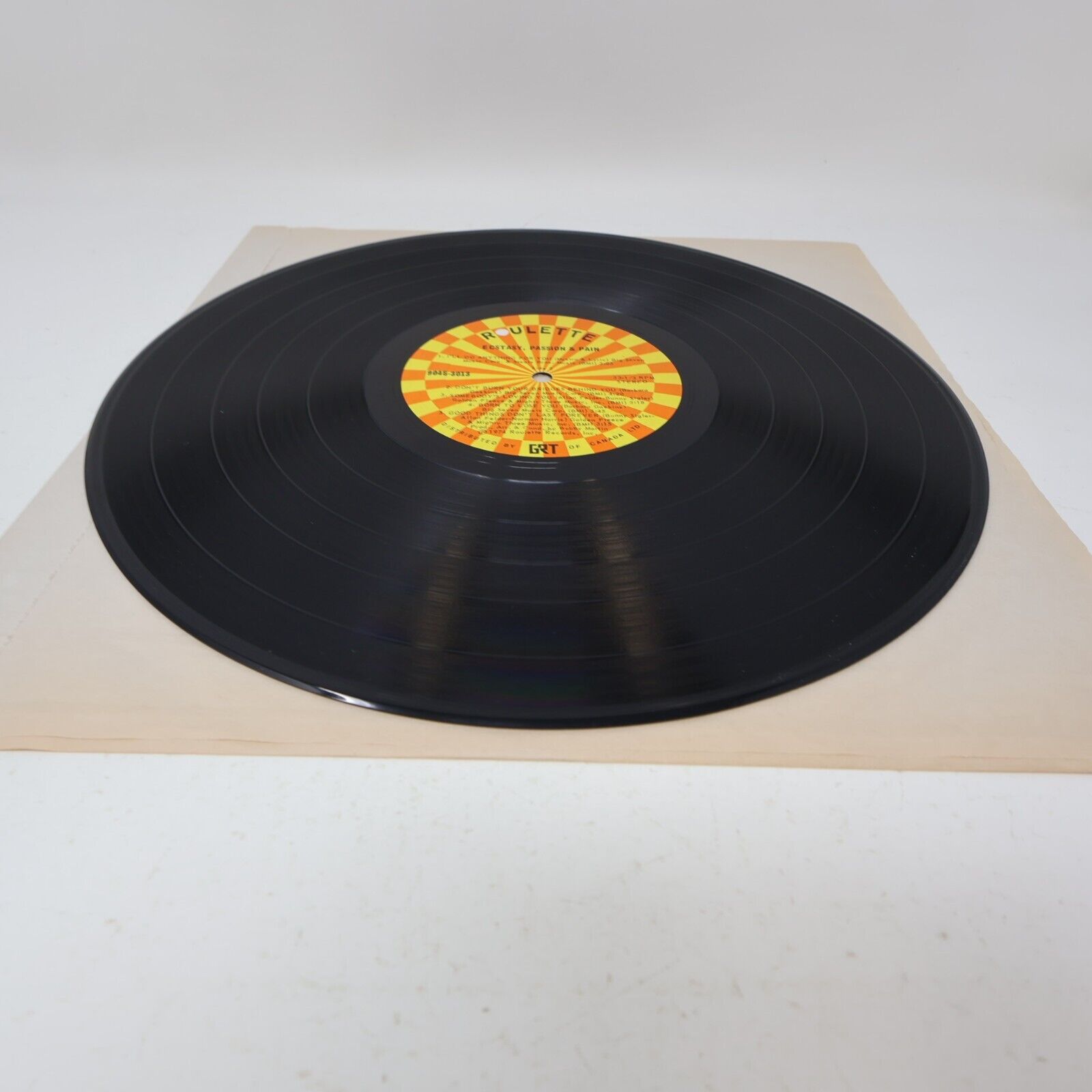 Ecstasy, Passion & Pain Self Titled LP Record Vinyl 1974 Roulette 9045-3013 Funk