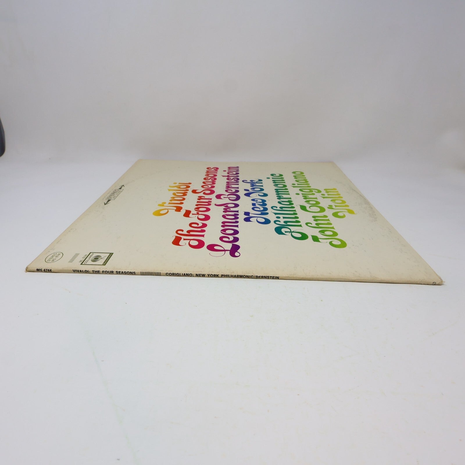 Vivaldi Leonard Bernstein The Four Seasons Op. 8 John Corigliano Record MS 6744