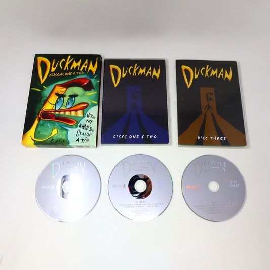 Duckman Season #1-2 DVD Jason Alexander NTSC Tested Animated Series 4:3 Region 1