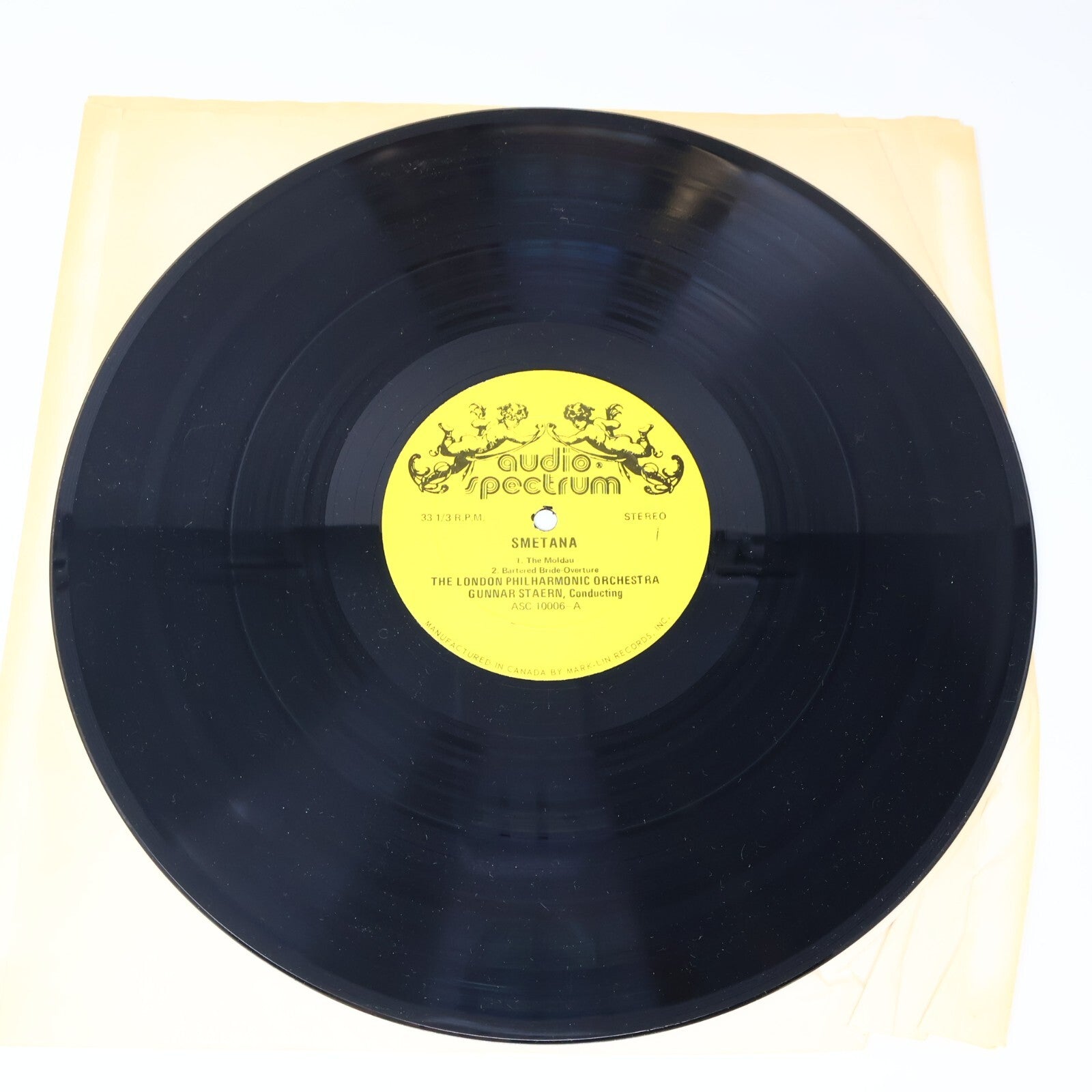 Smetana-Liszt Gunnar Staern London Philharmonic Moldau Preludes Record ASC-10006