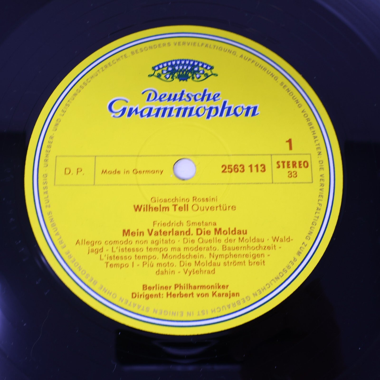 Herbert von Karajan Self Titled Compilation Record 2563 113 Deutsche Grammophon