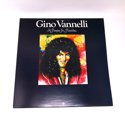 Gino Vannelli A Pauper In Paradise LP Record + Poster A&M SP-4664 Canada 1977