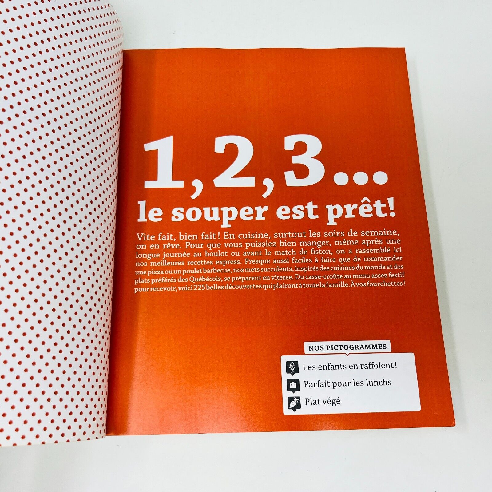 2012 Coup de Pouce Nos 225 Meilleures Recettes Express Livre Cuisine en Français